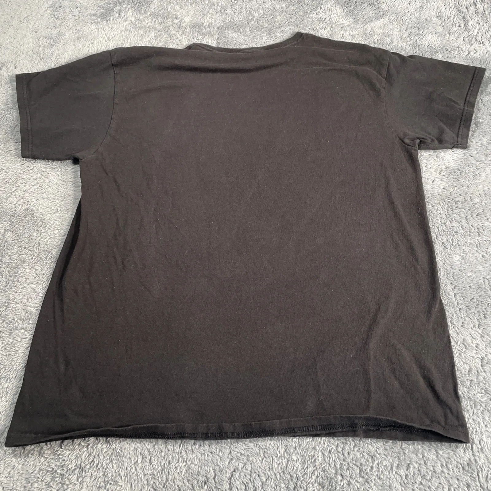 Y2K Tee Shirt SZ L Bratz 2000s Graphic Grunge Fairy Skater Black Neon MGA Size L - Image 11