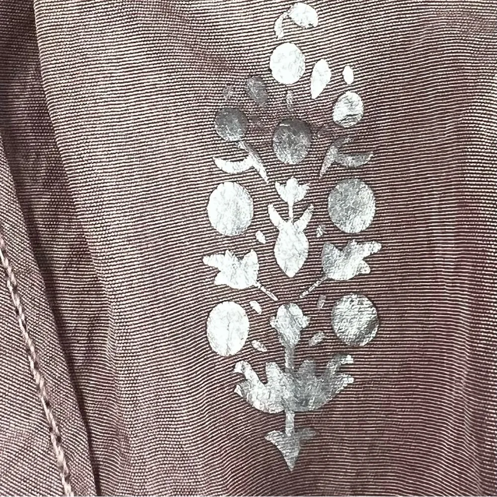 Free People Movement The Way Home Shorts Satin High Waist Lined Mauve Medium - Image 2