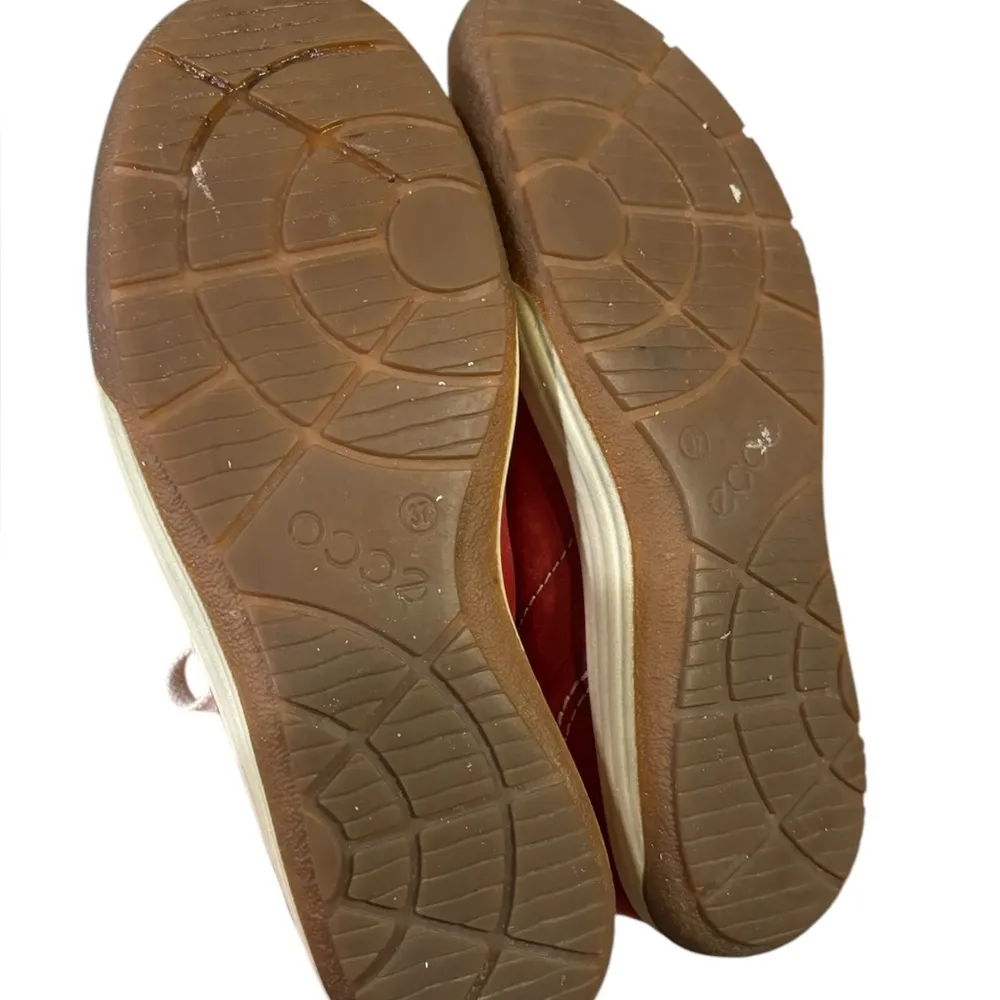 ECCO Chase Tie, Chilli Red size 37 US 6-6.5 - Image 5