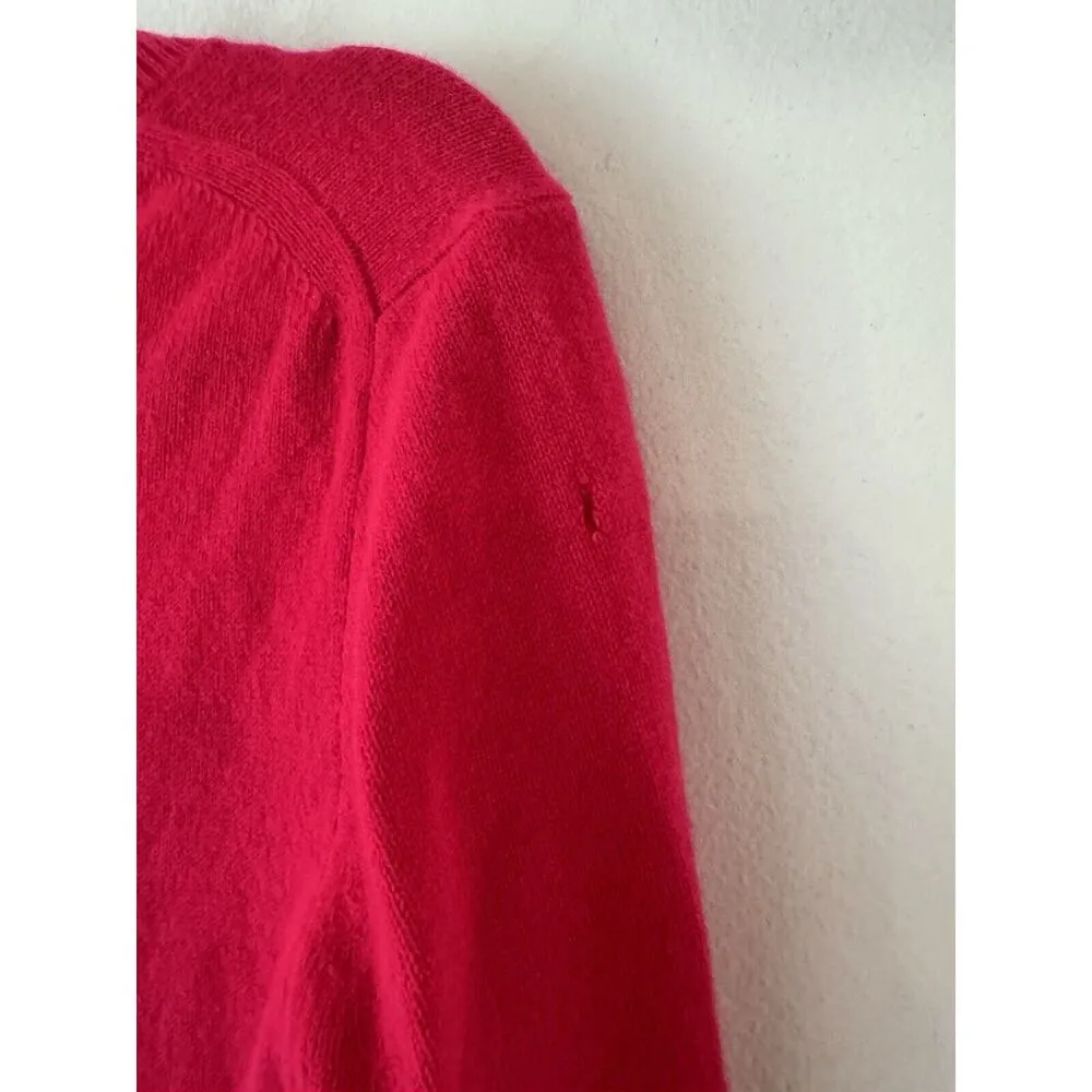 J. Crew Classic Fit Pink 100% Cashmere Sweater Women’s Size XS - Image 3