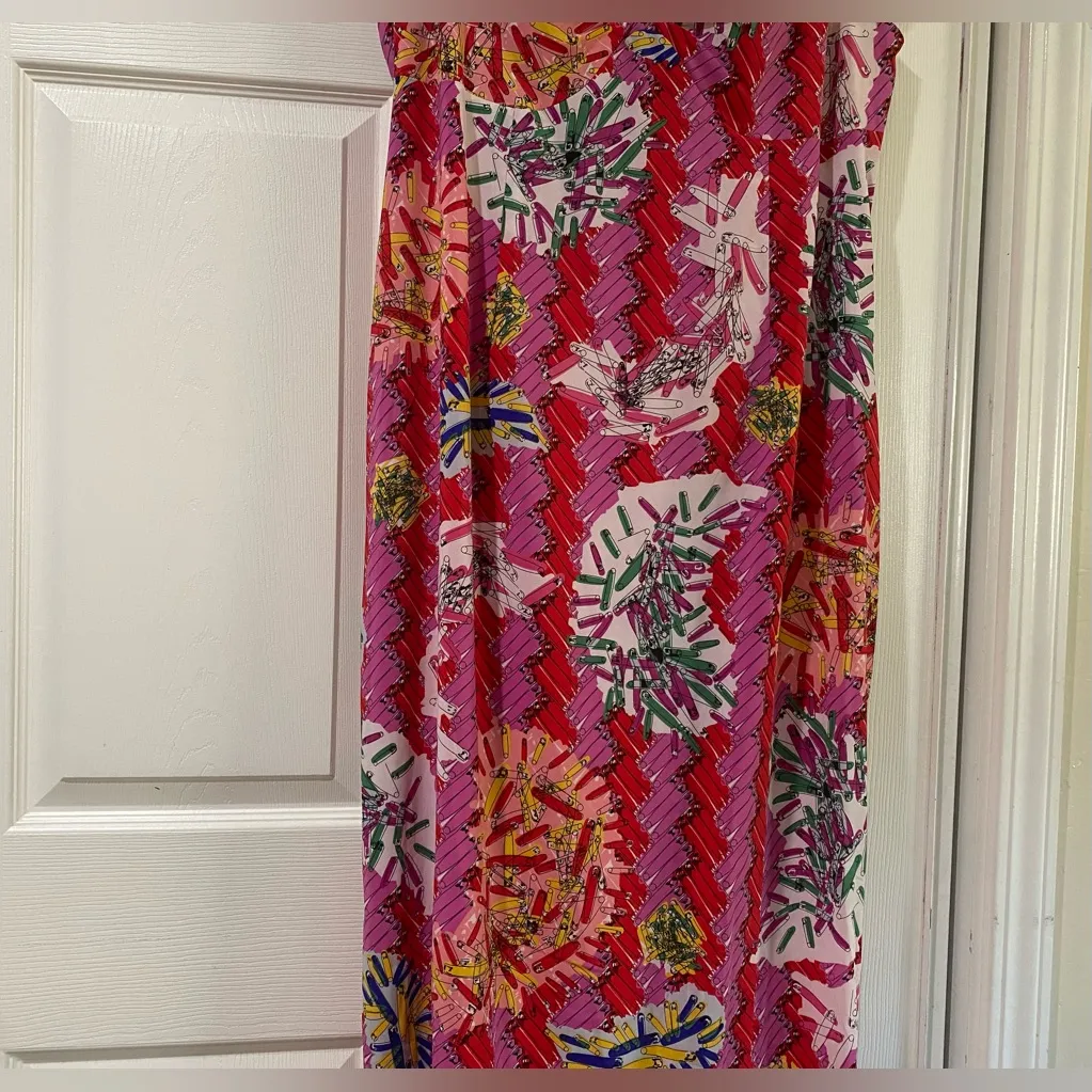 Zac Posen Target 20th Anniversary Collection Pink Safety Pin Maxi Size 18 W - Image 5