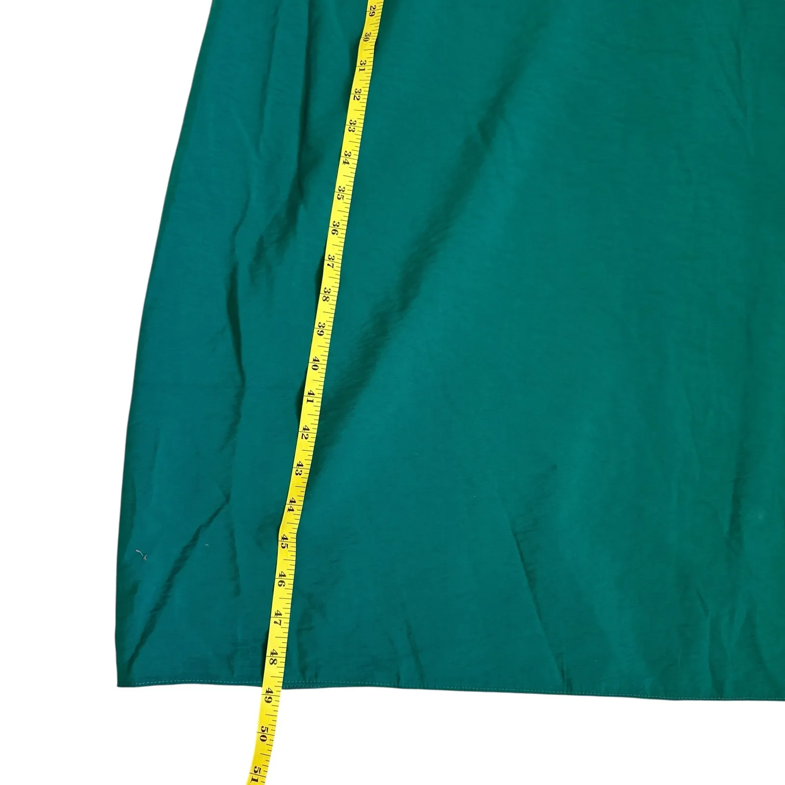 ASOS NWT Design Curve Emerald Green‎ MIDI Dress Off Shoulder Puff Sleeve 18 Green - Image 10