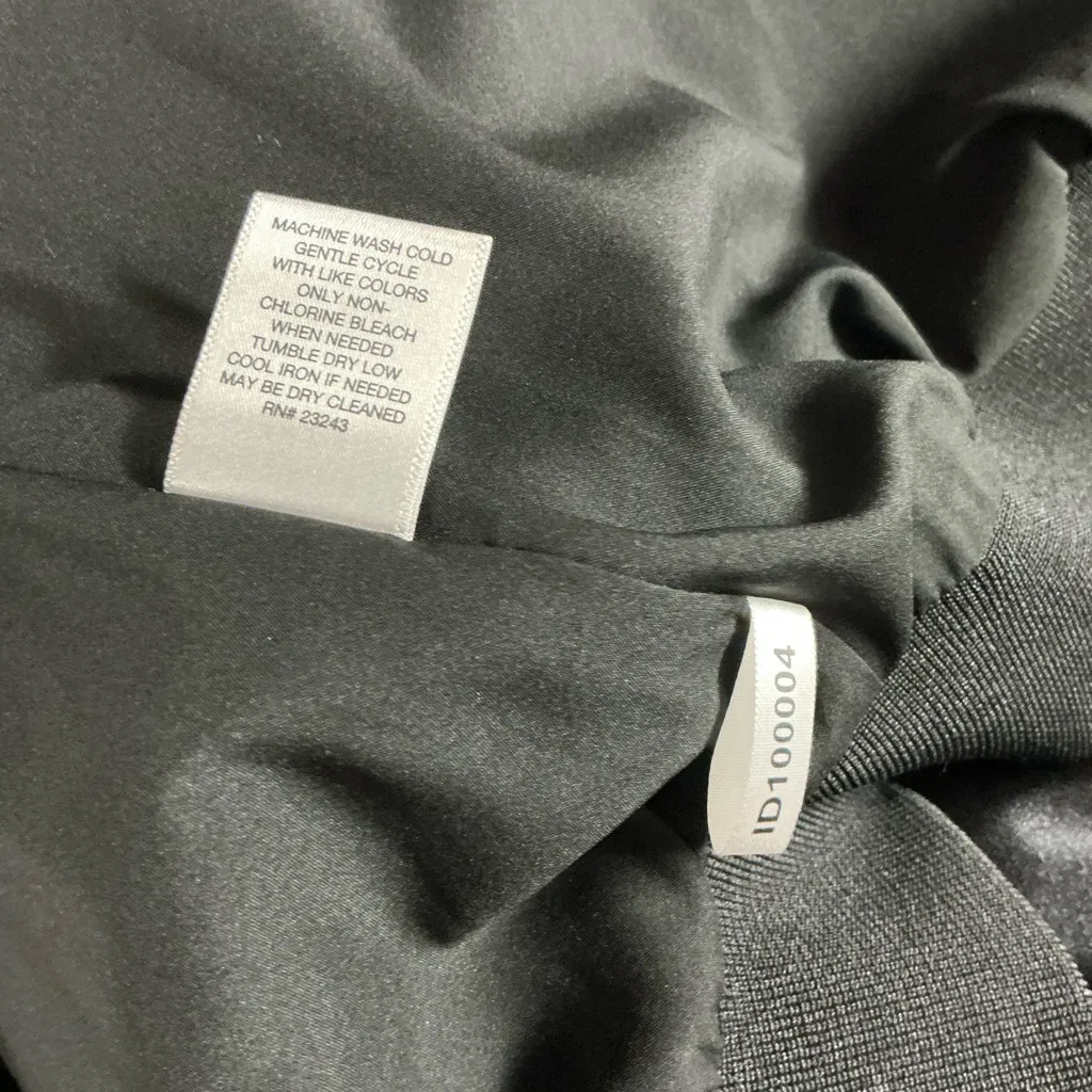 Black Bomber Jacket Size undefined - Image 6