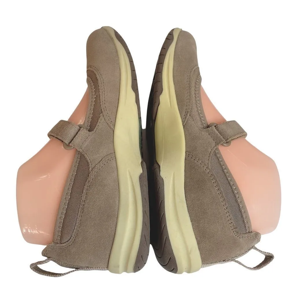 Lands End Womens Comfort Mary Janes Shoes Brown 6.5 B - Image 11