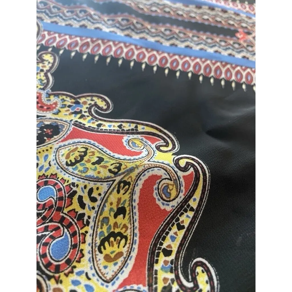 Sans Souci Tank Top Size XS Semi-sheer geometric‎ print Festival Colorful - Image 6