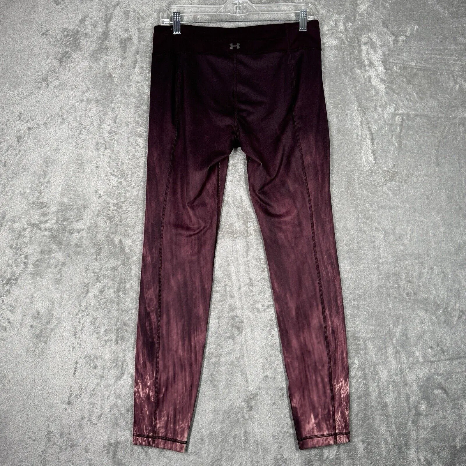 Under Armour Pants Womens Medium Purple Printed Legging‎ All Season Gear Workout - Image 3