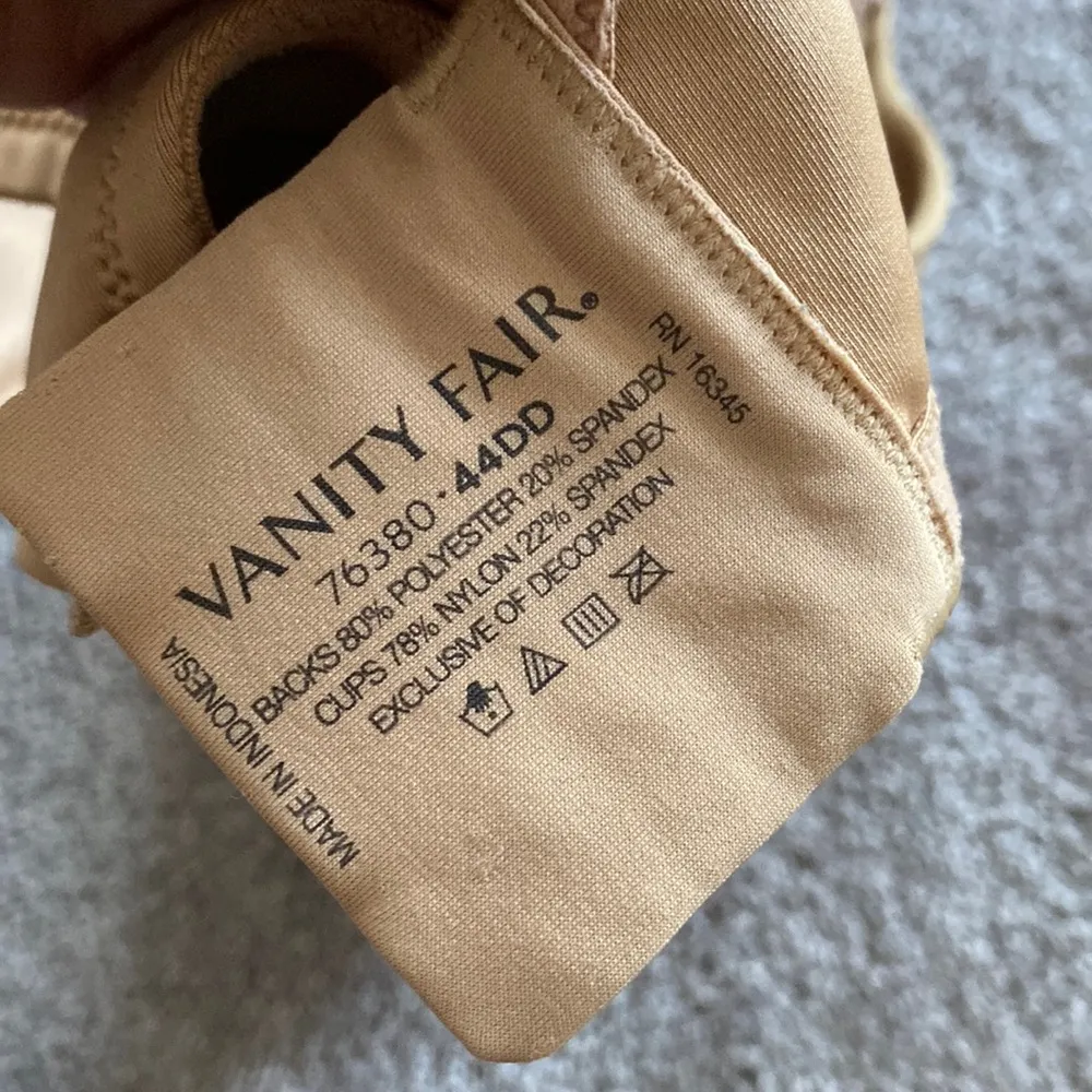 Vanity Fair Bra SIZE 44DD - Image 3