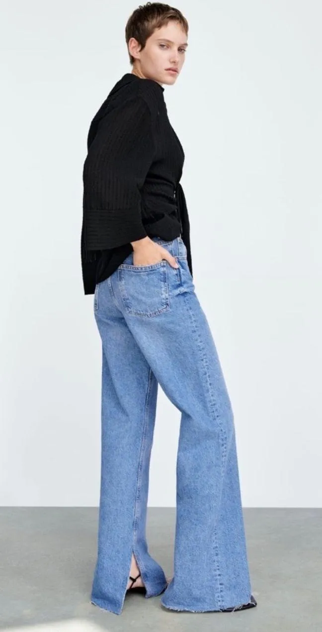 Black  blouse textured - Image 9