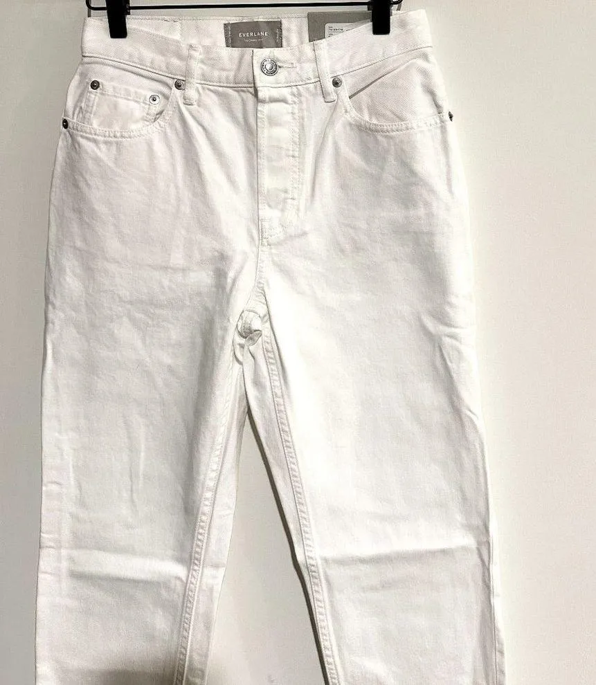 NWT Everlane The 90's Cheeky Straight Jean in Bone - Size 26 - Image 6
