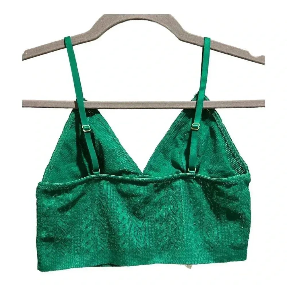 Aerie  Cable Lace Longline Bralette‎ - Image 4