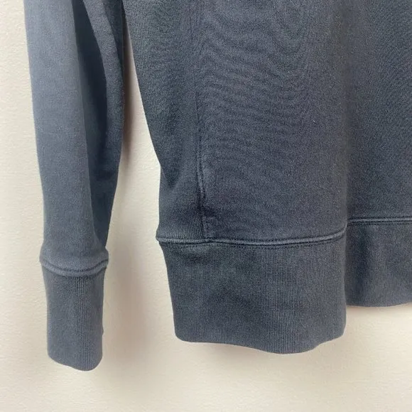 Life Is Good Sweatshirt Small Crewneck Black Stars Graphic Long Sleeve‎ Casual - Image 7