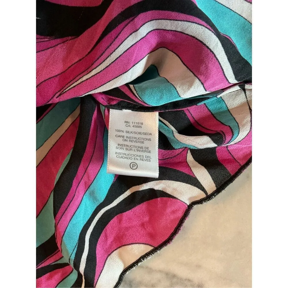 Michael Kors Silk Off The Shoulder Top‎ L - Image 4