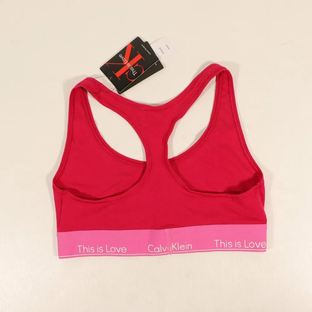 NWT  This is Love Unlined Bralette Size Medium - Image 7