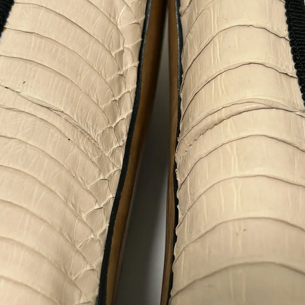 Karl Lagerfeld Ballet Flats Cream Black Size 8.5 - Image 10