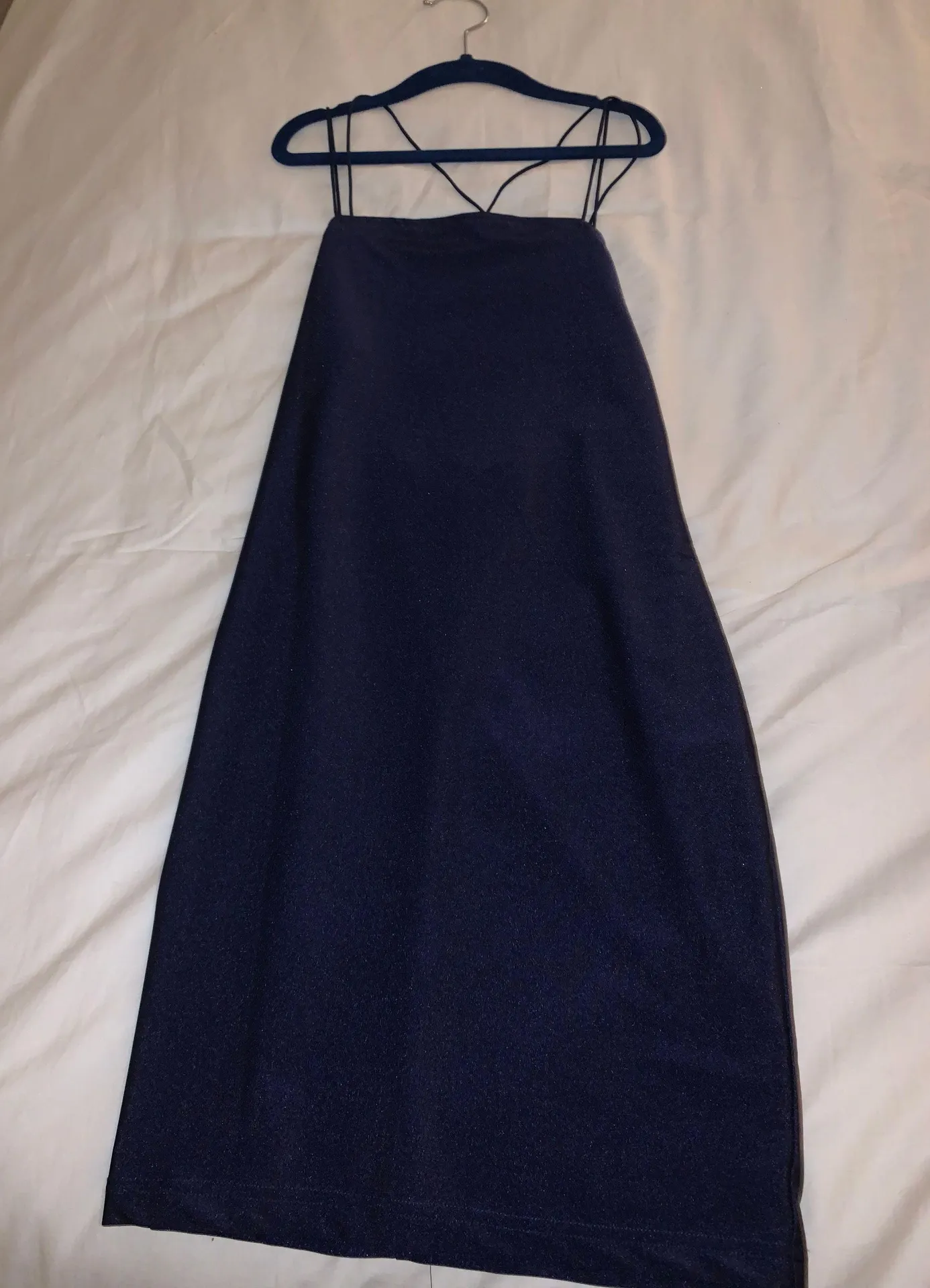 superdown Revolve Navy Blue Mini Dress - Image 3