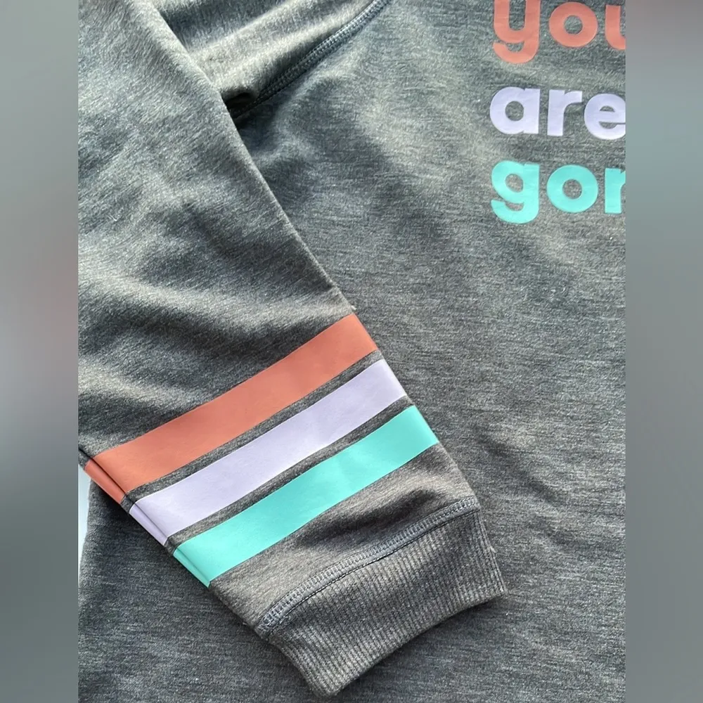 Joyspun You Are Gorgeous Gray Crewneck Sweater Women's Size Small PC - Image 7