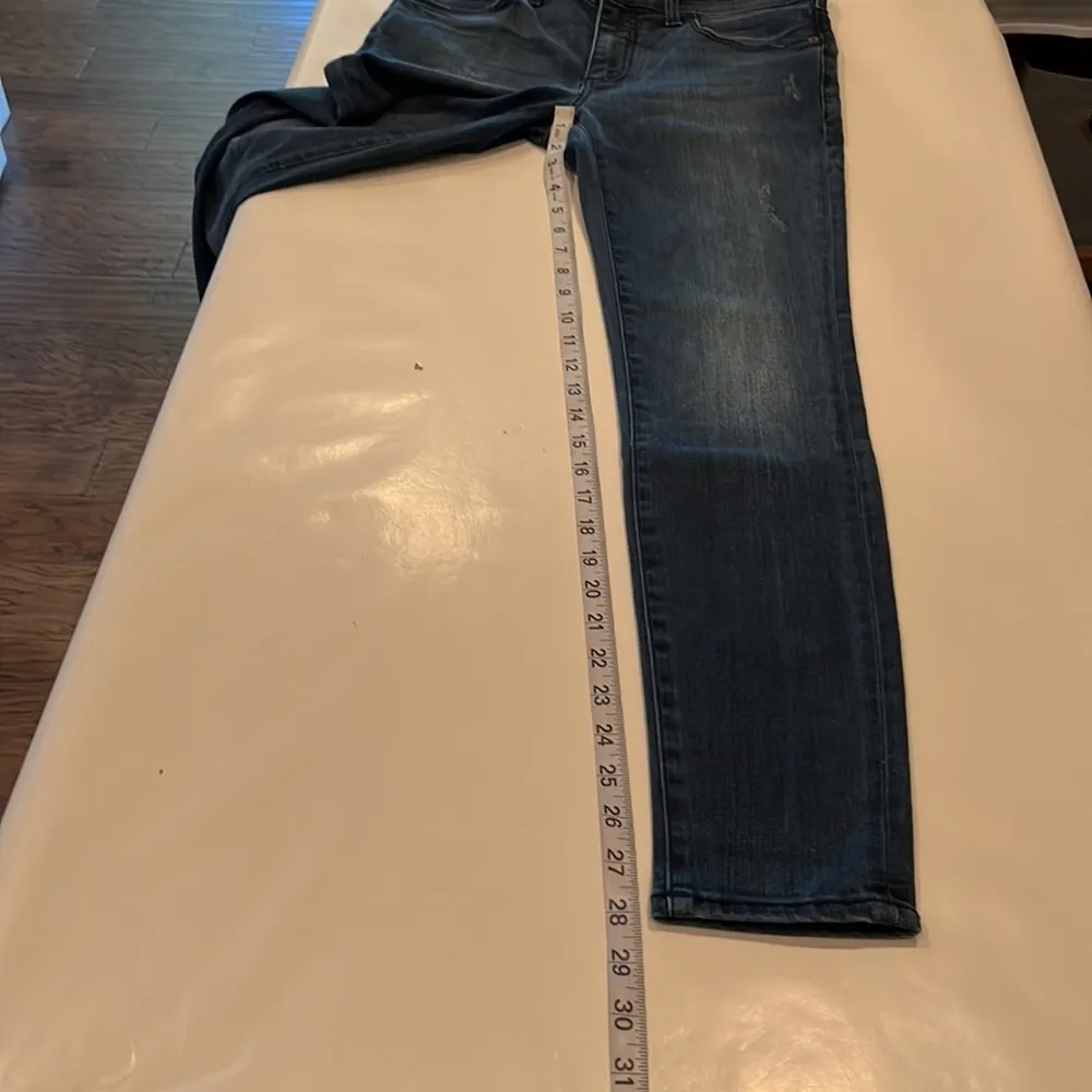 Pilcro and the Letterpress Anthropologie High Rise Skinny Size 27 - Image 7