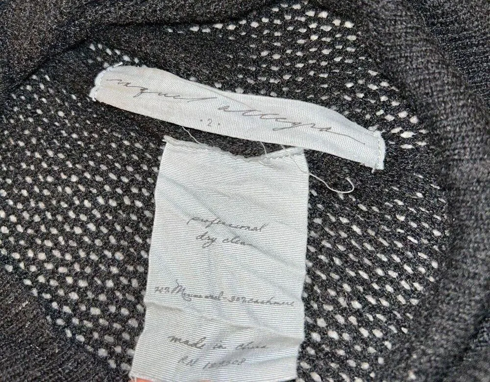 Raquel Allegra size 2 Knit Longsleeve Black - Image 4