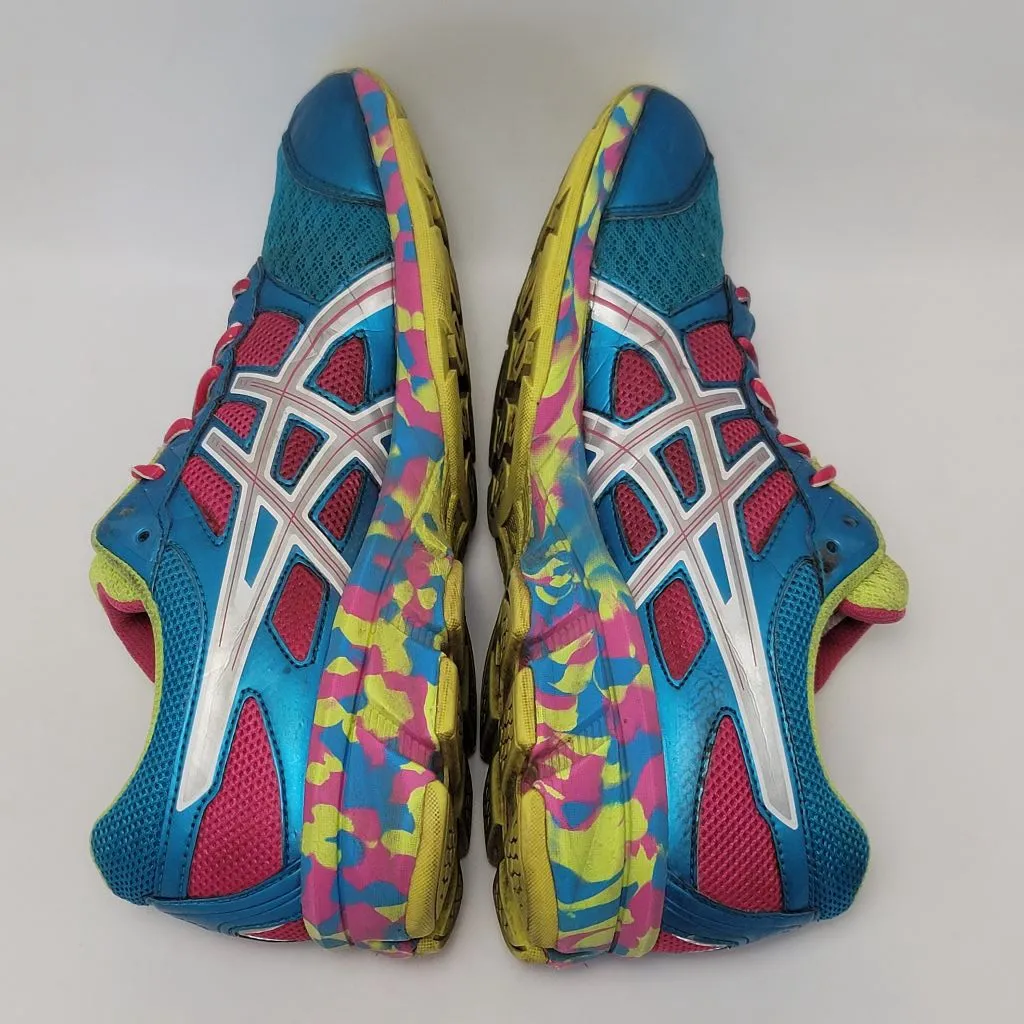 Women's Asics Gel Frantic 7 Athletic Sneakers Running Shoes Size 10 Blue Pink - Image 8