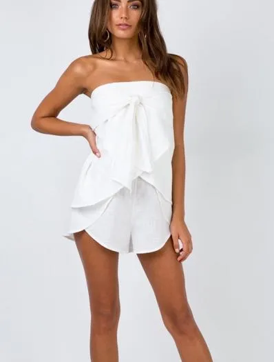 Princess Polly White Mabel Mae Playsuit - Image 2