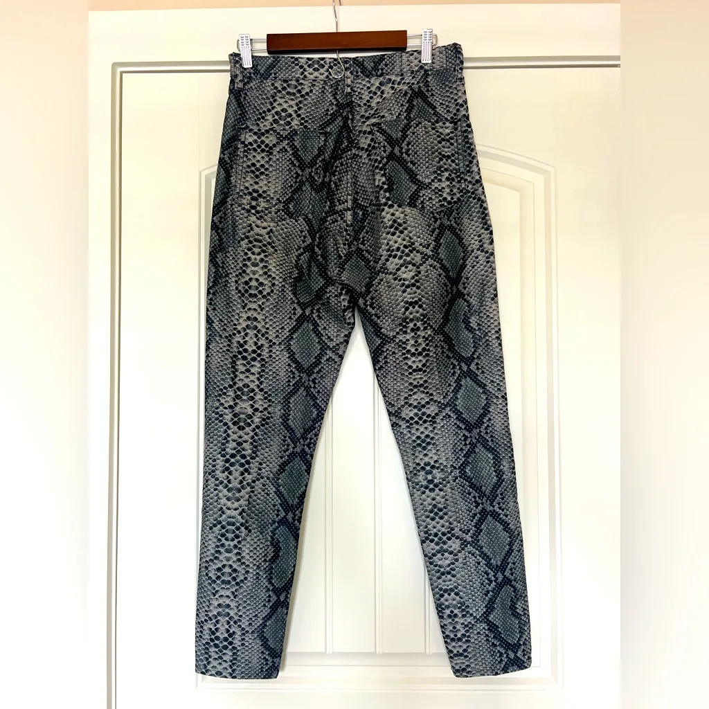 ETICA Cindy High Waist Snake Print Ankle
Skinny Stretcht olive pants 30 Multiple - Image 7