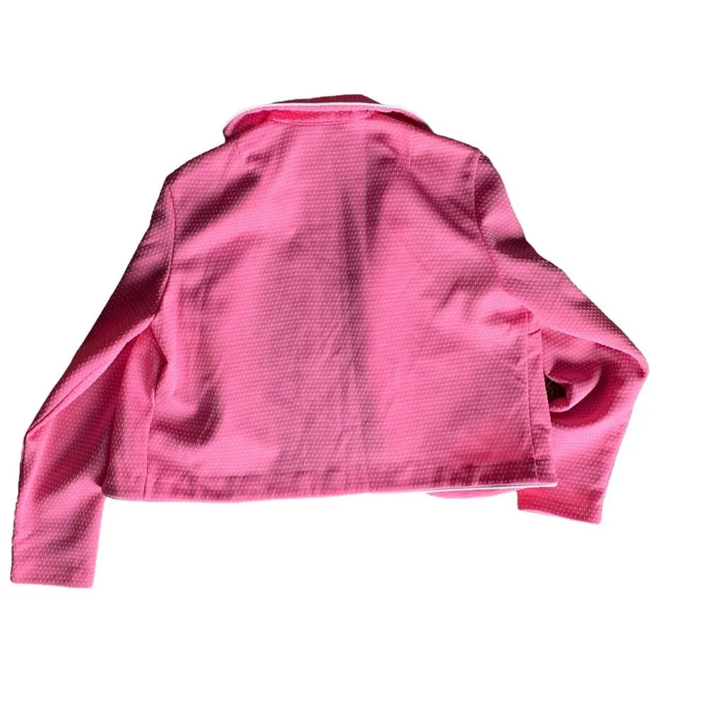 Vintage Kenny classics two piece dress and blazer 70s 80s 90s size medium Pink - Image 5