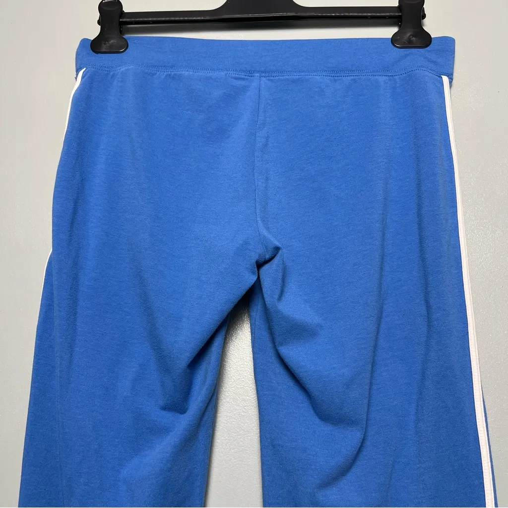 Y2K Hollister Flared Yoga Pants Blue White Low Rise Sweatpants Women’s Size S - Image 7