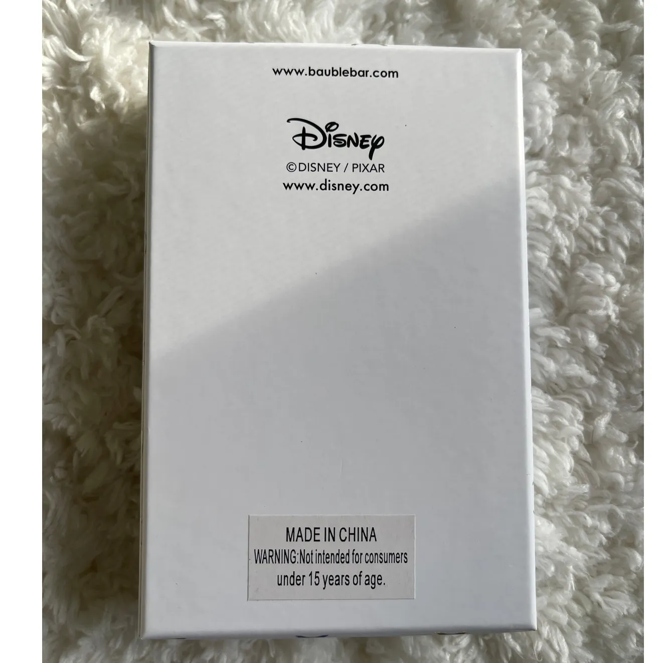 Disney Pixar BaubleBar Monsters Inc Keychain Mike Sulley & Boo Charms NEW Gold - Image 6