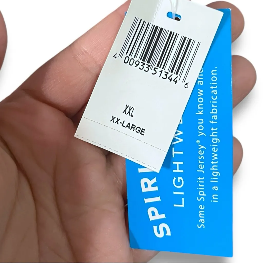 NWT Spirit Jersey Disneyland Resort Stitch Tie Dye Blue Crewneck Sweatshirt XXL - Image 5