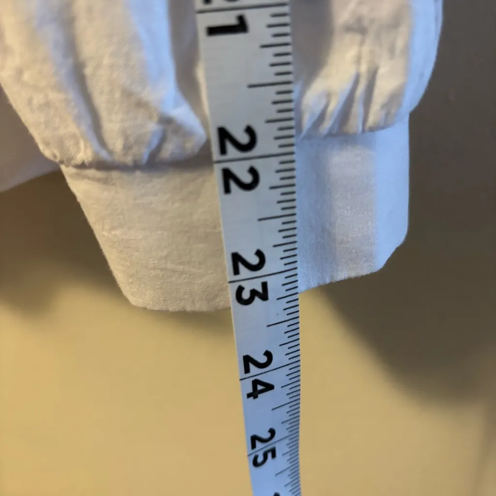 Adore White Fabric Label Size M - Image 16