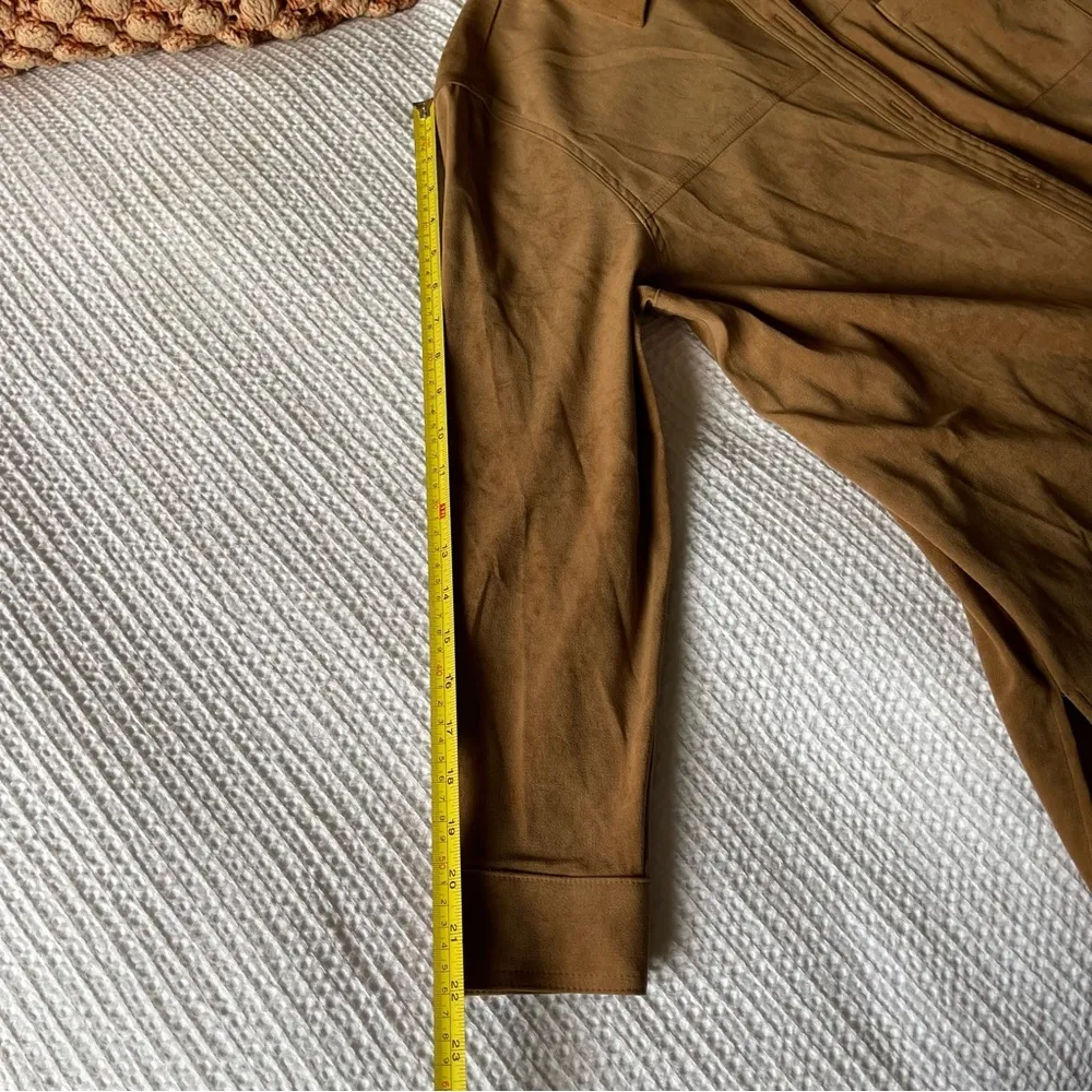 Charter Club Vintage Suede button down blazer shirt - Image 7