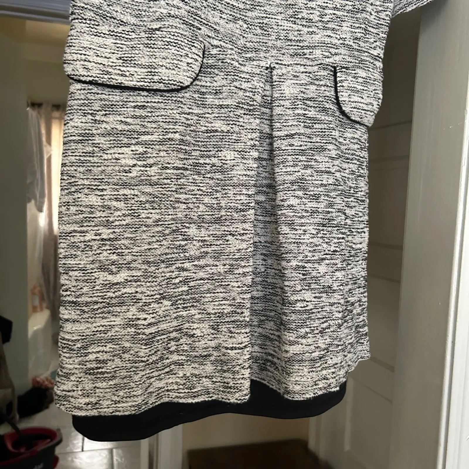 Forever‎ 21 Tweed Dress - Short Sleeve Career Casual - L - Image 3