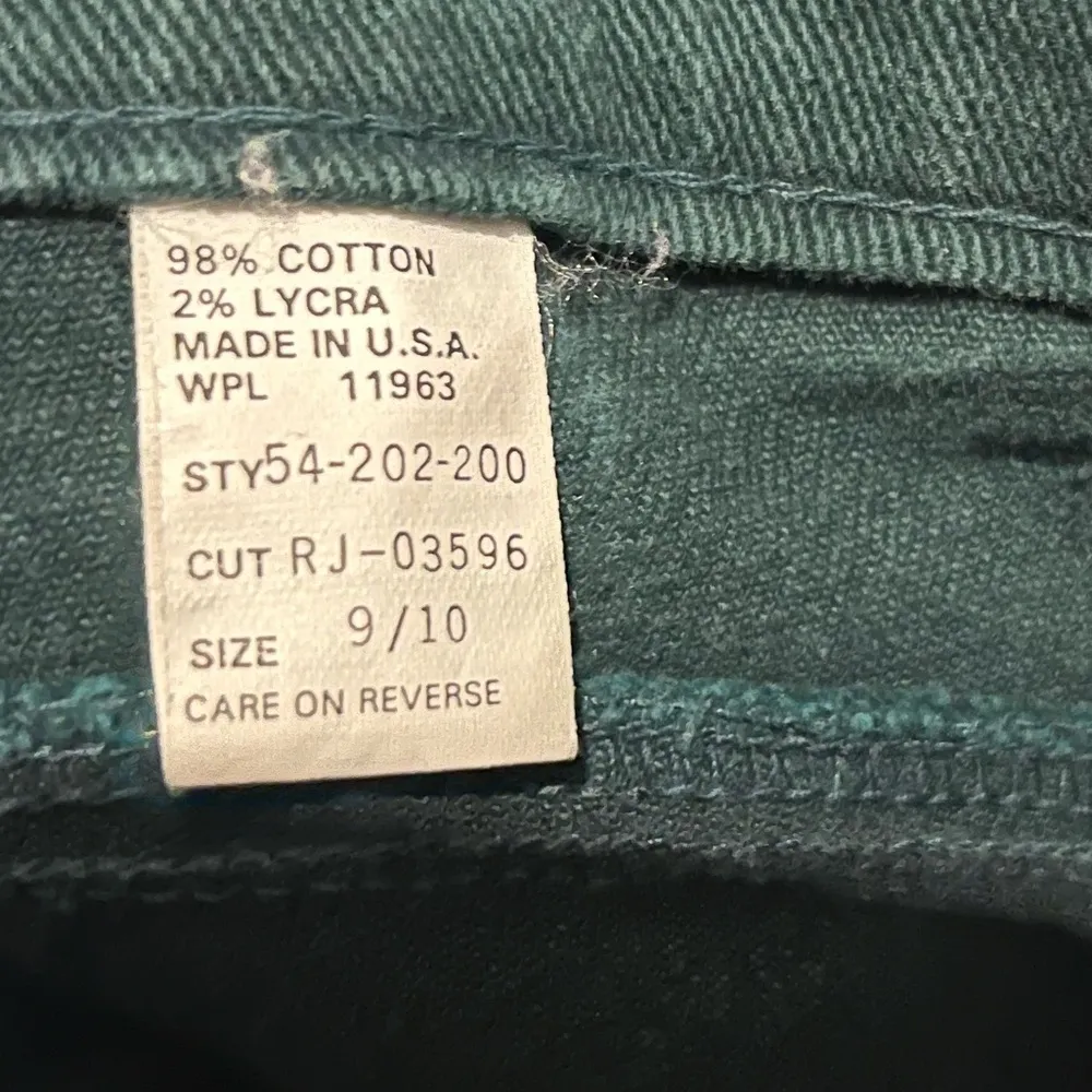 Roper Vintage High Waisted Jeans Green Size undefined - Image 3