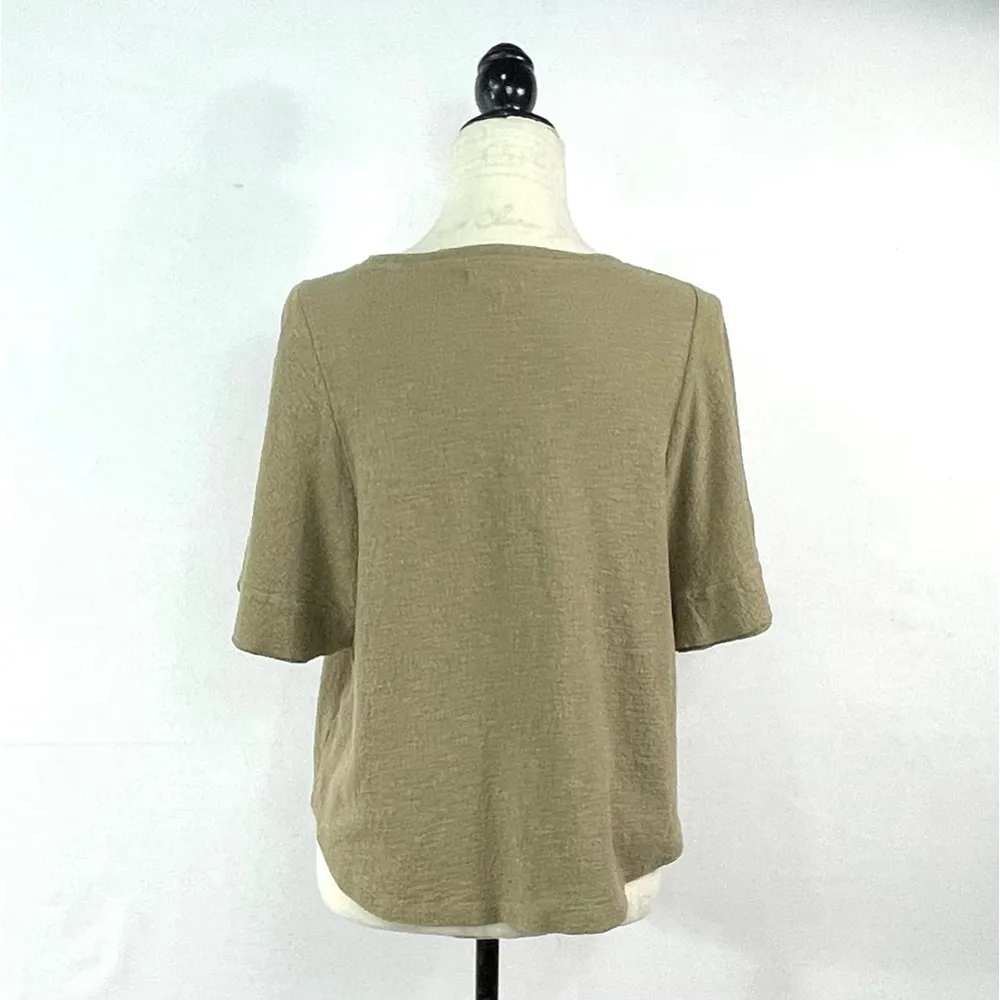 Texture & Thread Flutter-Sleeve Top Size M - Image 7