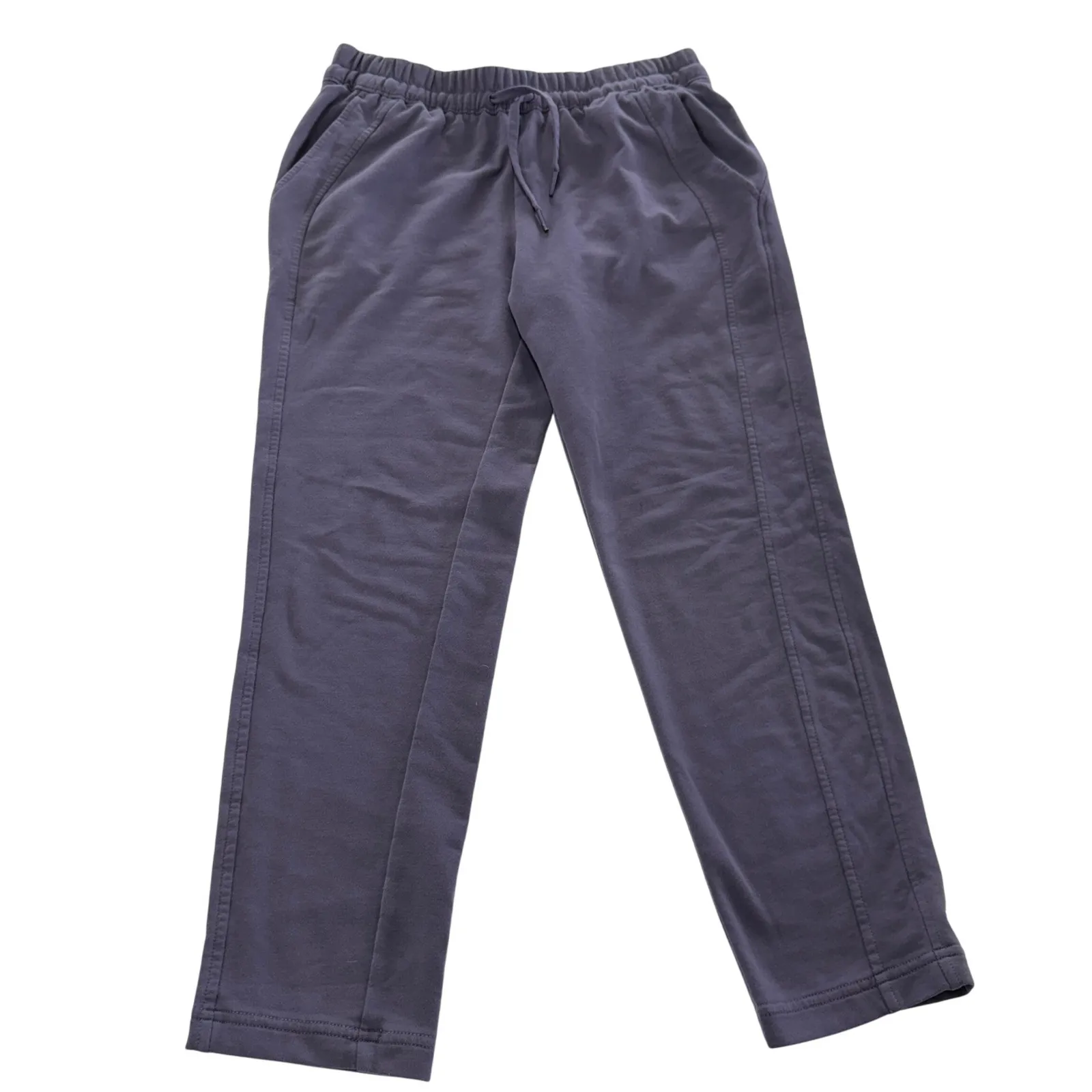 Athleta Pants Womens Small Purple Retroterry Tapered Drawstring Jogger Sweatpant - Image 3