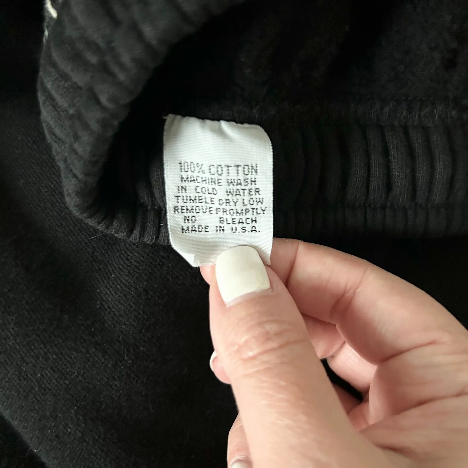 Riley Vintage All Patched Up Sweatpants in Black Racing Patches Size Medium - Image 6