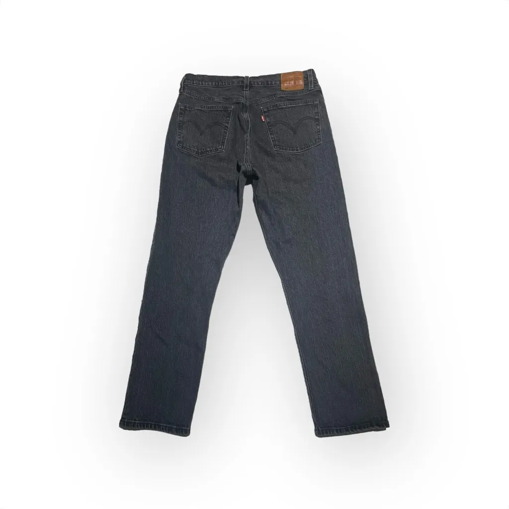 Levi’s x Free People ✪ 501 Crystal Crop Stretch Jeans ✪ Black Wash ✪ 30 Y2K Vibe - Image 14