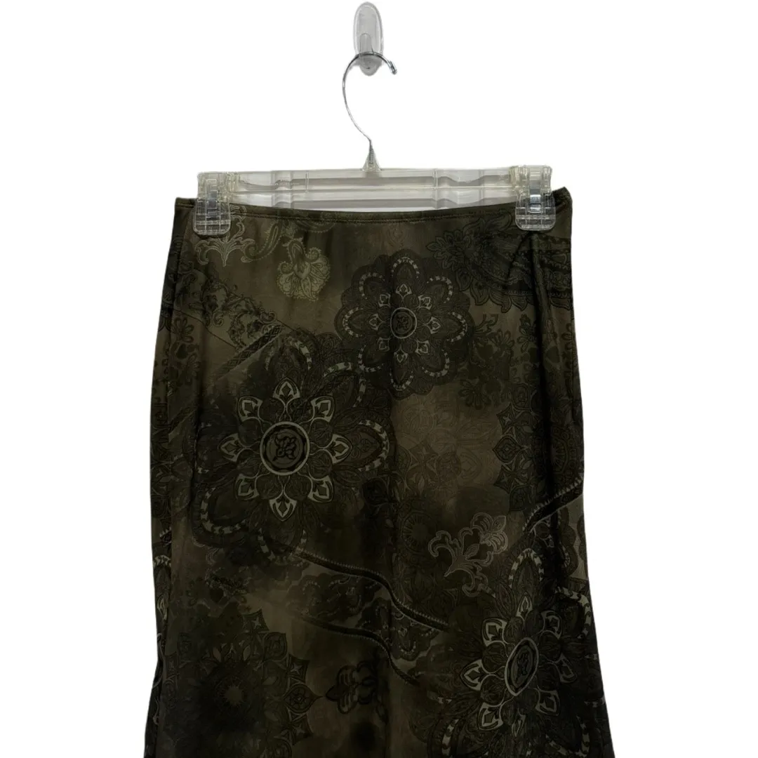 Vintage inspired Mesh Green Knee Length Skirt Size Small Retro Y2K Inspired - Image 2