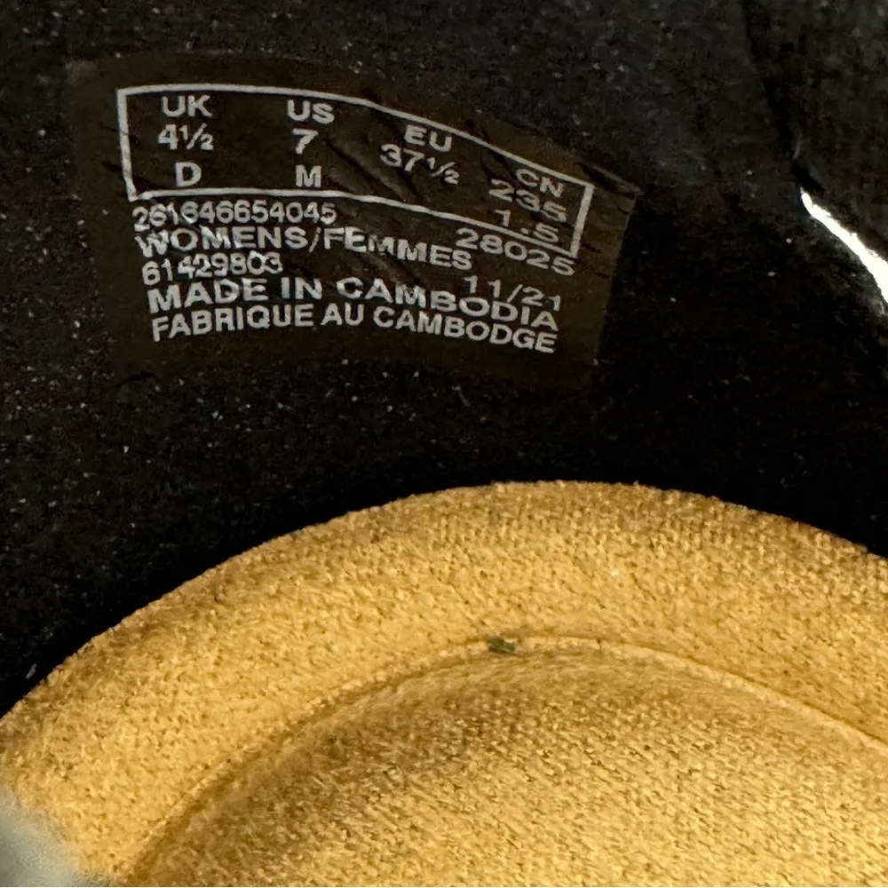 Clarks Roseville Step Mary Jane Flat Black Leather 7 - Image 9