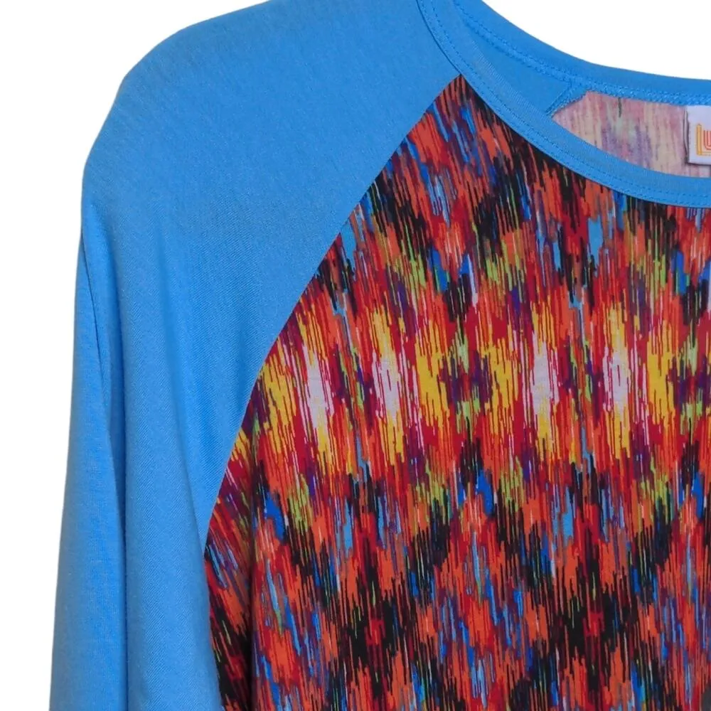 LuLaRoe Geometric Randy Tee  - Size L - NWT/Flaw - Image 3