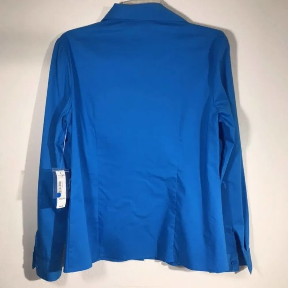 East 5th Blue Button Down Shirt Size Medium NWT - Image 14