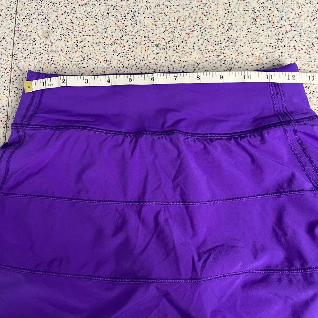 Lululemon Pace Rival Mid-Rise Skirt Active Skort Atomic Purple Women’s Size 2 - Image 5