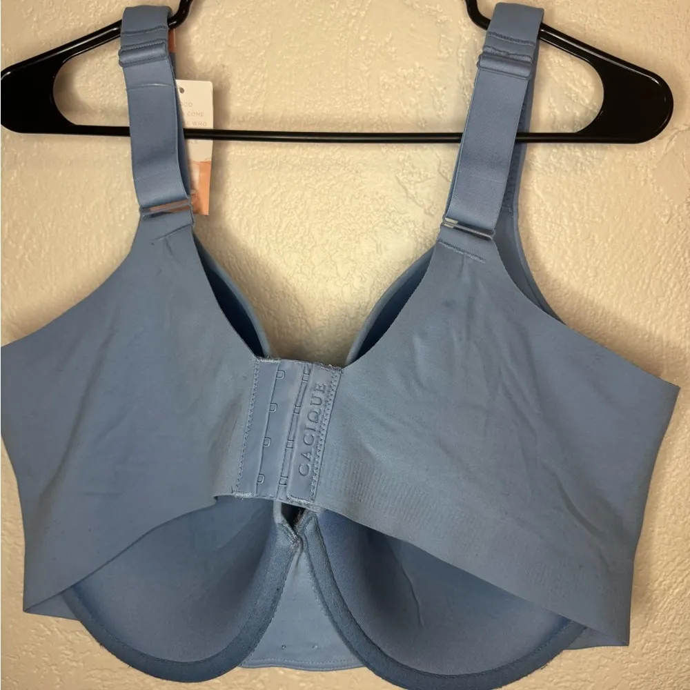 Cacique Modern Luxe Lightly NWT Lined Full Coverage Bra Allure Size 44H - Image 4