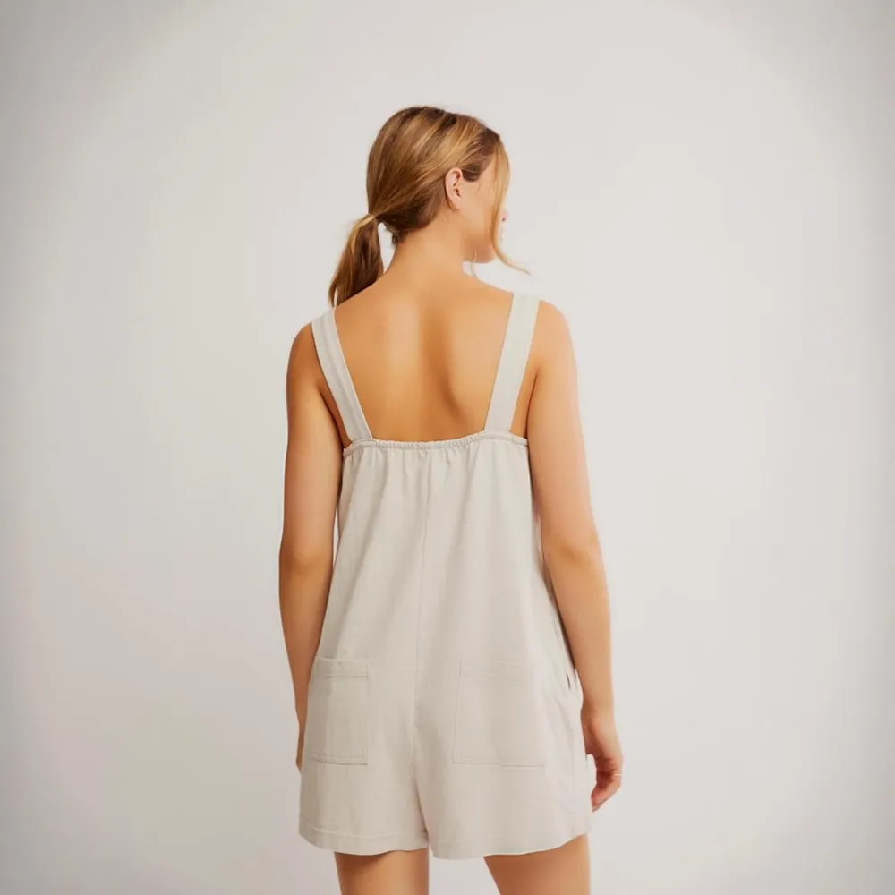 Free People Nichola Romper in Black - Image 7