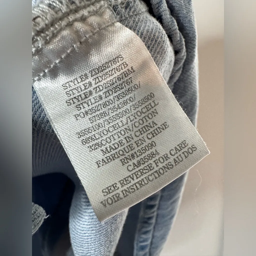 Z Supply NEW LIGHT DENIM MINI DRESS Large - Image 6