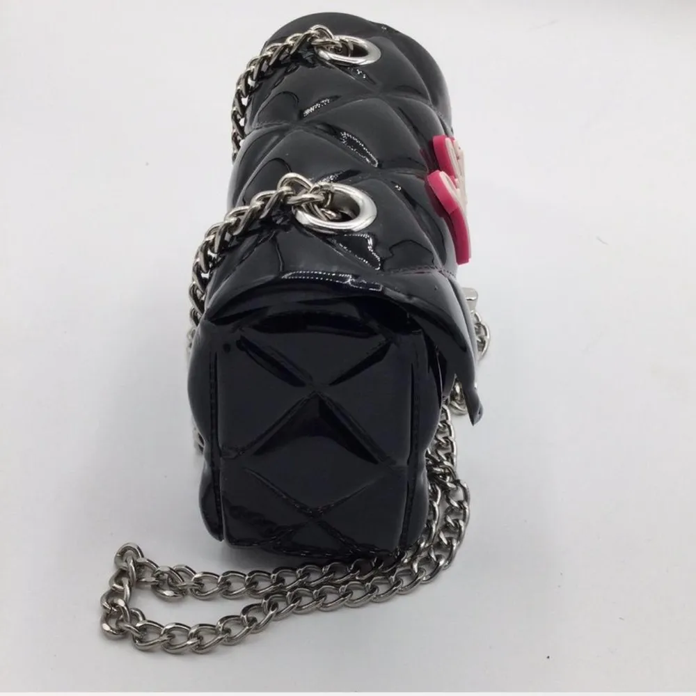 Rare HTF black Barbie small jelly crossbody handbag - Image 2