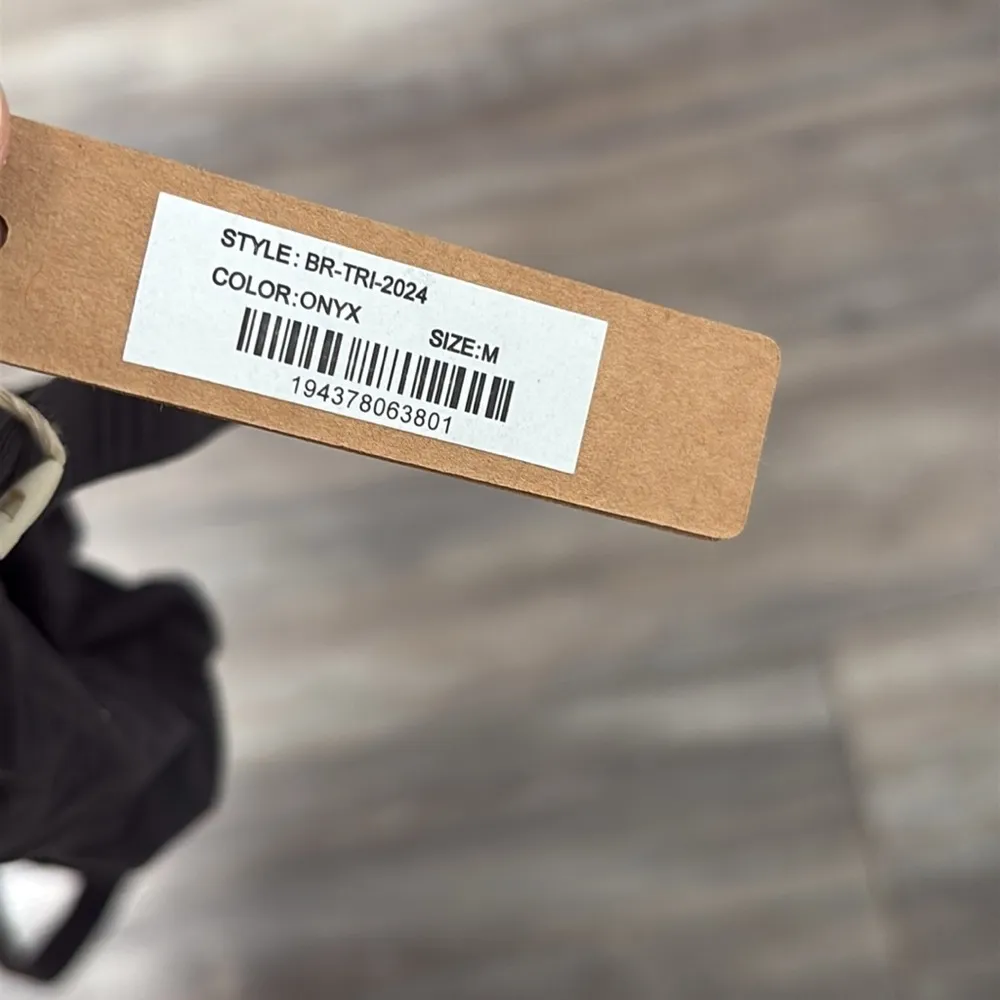 SKIMS  Black Triangle Bralette M NEW - Image 10