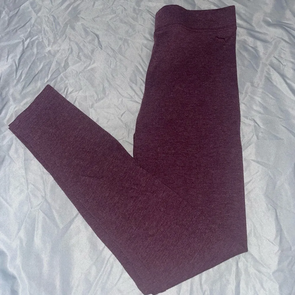 Victoria’s Secret (PINK) Red Maroon Leggings, Size S - Image 2