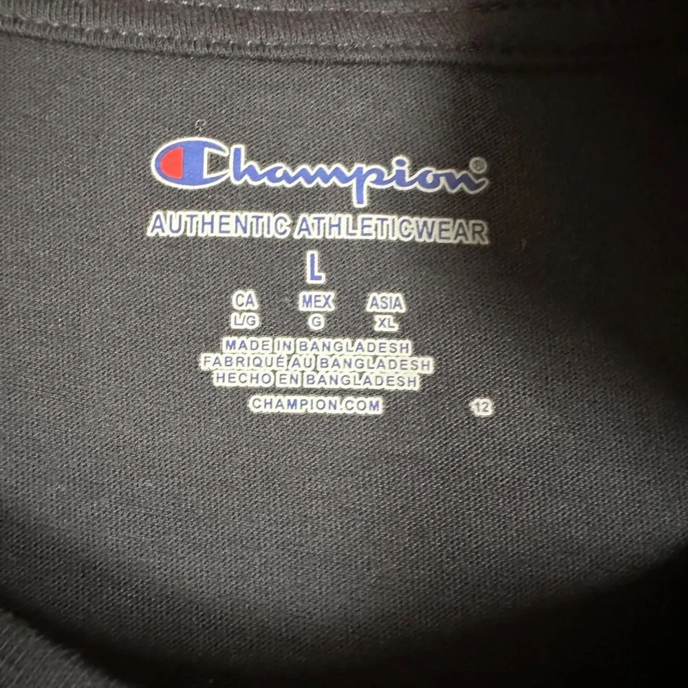 Auburn Tigers Champion Large Blue Athleticwear T-Shirt Short Sleeve NWT - Image 5