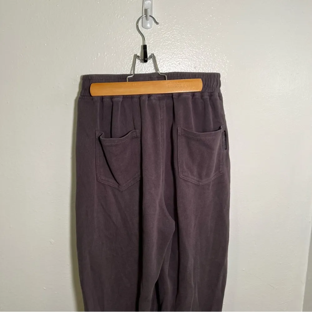 DQSTORE Sweatpants Dark Gray Wide Leg Drawstring L Size L - Image 7